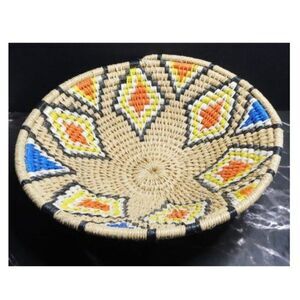 Handmade Venda Tribe Africa Woven Bowl/Basket With Tag
